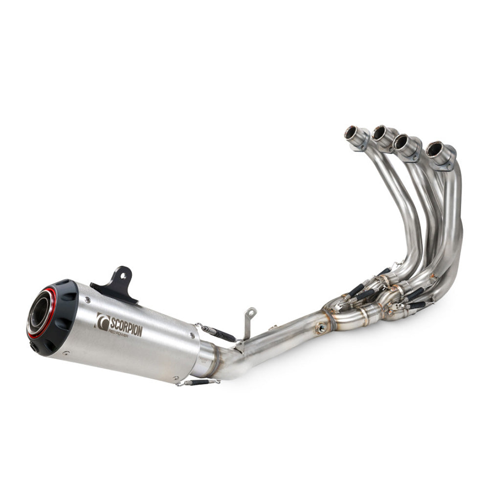 Kawasaki Ninja ZX-4RR 23-26 / Red Power Full Sys Brushed SS