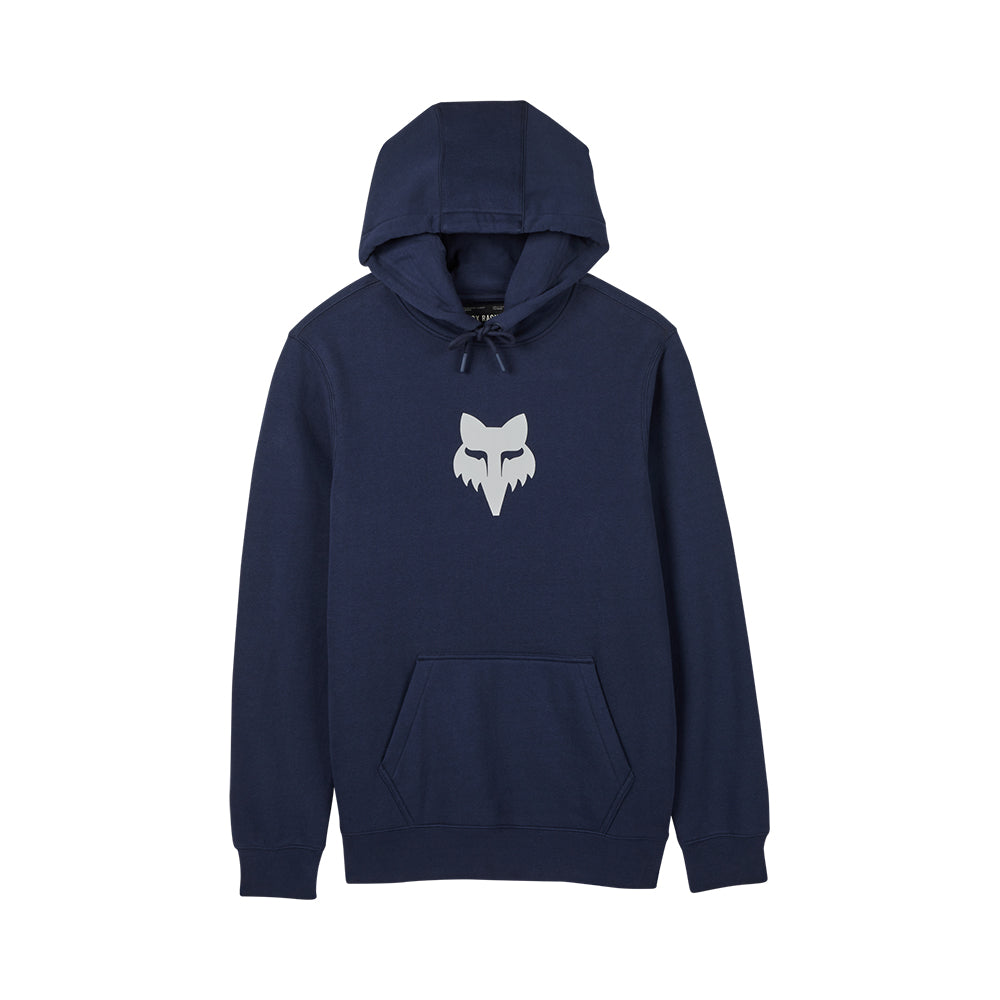 FOX HEAD FLEECE PULLOVER HOODY MIDNIGHT Holeshot Motorcycles