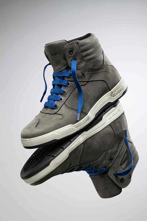 Stylmartin Smoke Leather Sneaker Holeshot Motorcycles
