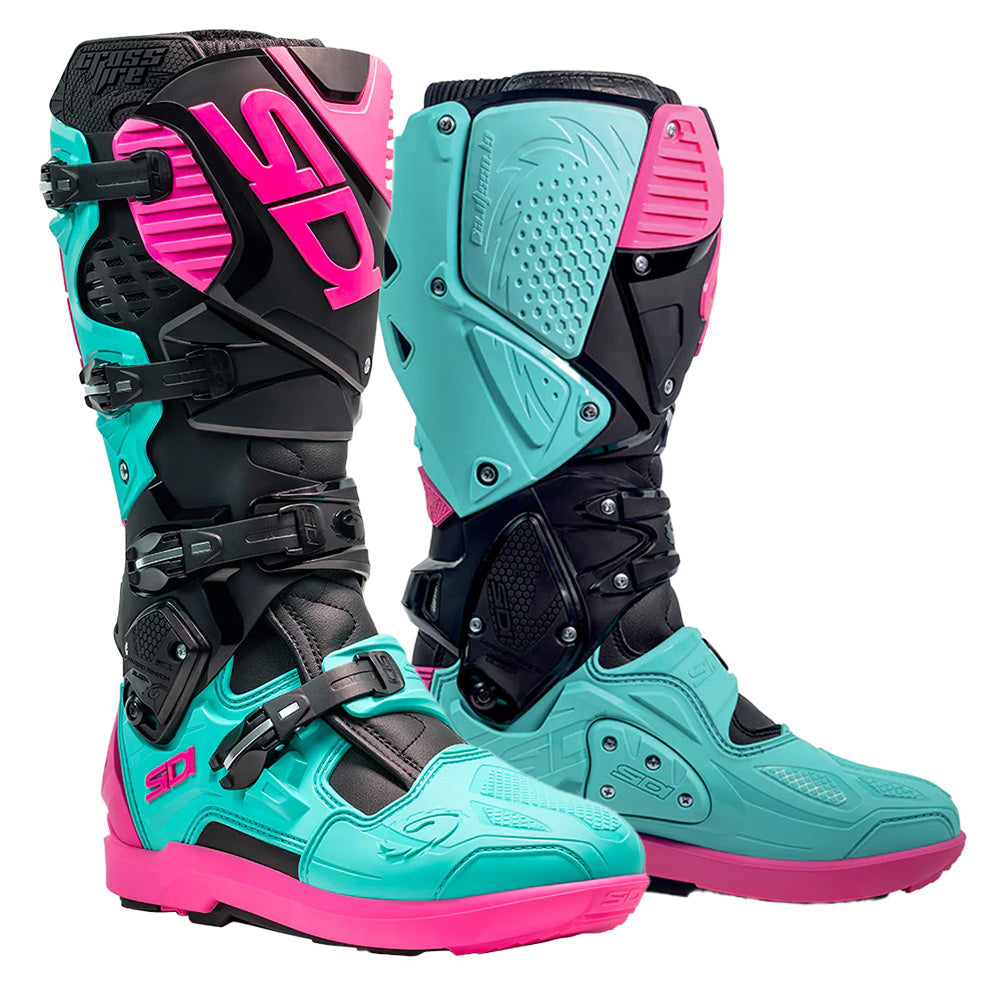 SIDI Crossfire 3 SRS MX Boots Holeshot Motorcycles