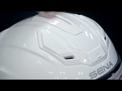 Sena Phantom Smart Helmet with Mesh Comms - Gloss White