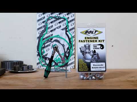Bolt Engine Fastener Kit Honda CR500 '86-'01