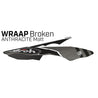 Peak Wraap Broken Anthracite Matt - WRBR35F