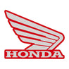 700.0035 Honda Wing RH Tank Sticker 133mm Red_Silver