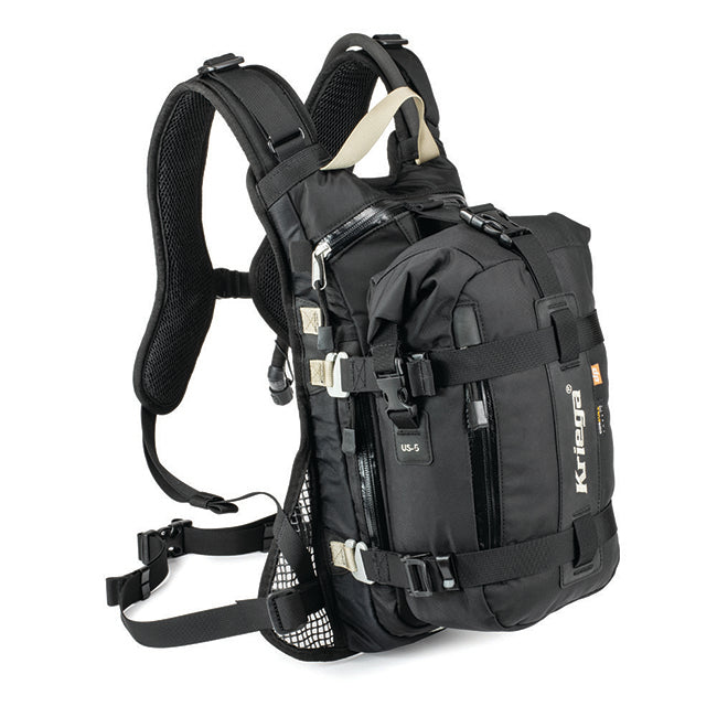 KUS-5 Dry Pack II fitted to back pack